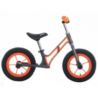 Bicicletă fără pedale Kikka Boo Leo 11" 13" Metal/ Black Orange photo 4