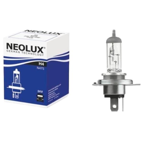 Lampă auto Neolux N475 Halogen/ H4/ P43t/ 70 - 75 W/ 1900lm photo 2