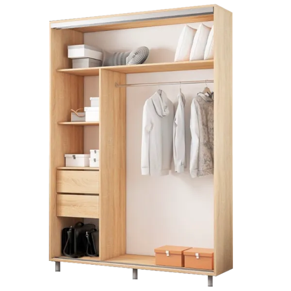 Шкаф cupe Mobildor-Lux ARON S 1600 3025 160 x 60см x 220 / LPAL / Дуб Сонома photo 2