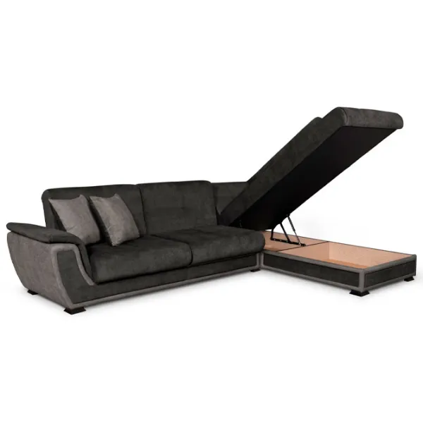 Canapea Mobila Domnel California (0001361) Stofă/ Dark Gray photo 3