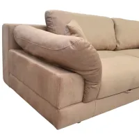 Canapea DecoPrim Neapoli (0003440) Catifea/ Beige photo 5