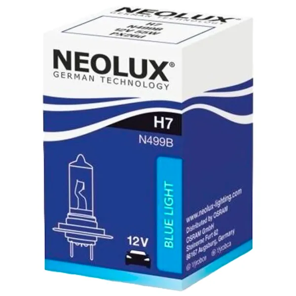 Lampă auto Neolux N499-01B Halogen/ H7/ PX26d/ 55 W/ 1500lm photo 2