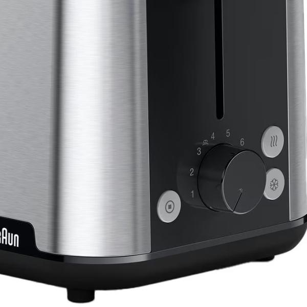 Toster Braun HT1510BK Mecanic/ 900 W/ Black photo 3