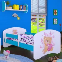 Детская кровать Happy Babies Happy Teddy Bear 80 x 160 см/ Щит/ Белый photo 4