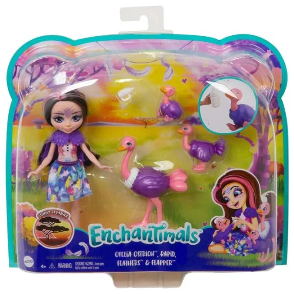 Набор Enchantimals Ofelia Scoica & Family GTM32 модель / 4+ photo 4