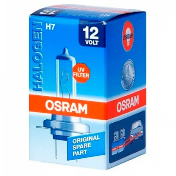 Автомобильная лампа Osram 64210 Галоген/ H7/ PX26d/ 55 Вт/ 1500лм photo 2 Автомобильная лампа Osram 64210 Галоген/ H7/ PX26d/ 55 Вт/ 1500лм photo 2