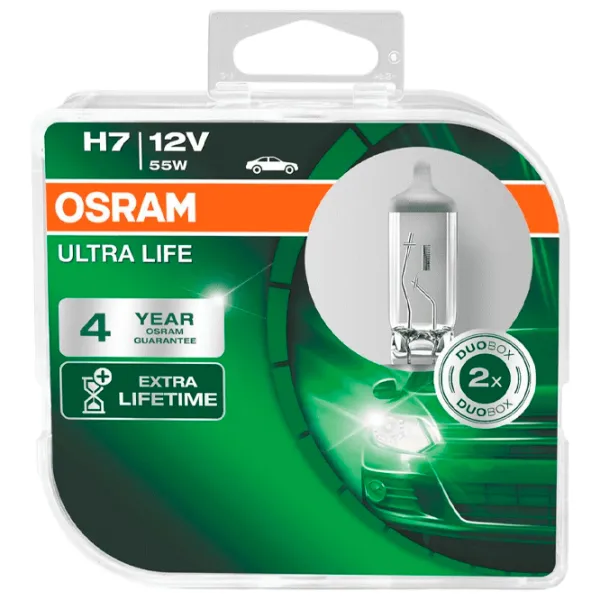 Автомобильная лампа Osram 64210ULT-HCB Галоген/ H7/ PX26d/ 55 Вт/ 1500лм photo 2
