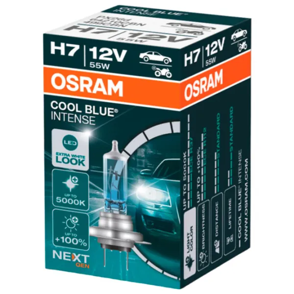 Автомобильная лампа Osram 64210CBN Галоген/ H7/ PX26d/ 55 Вт/ 1500лм photo 2