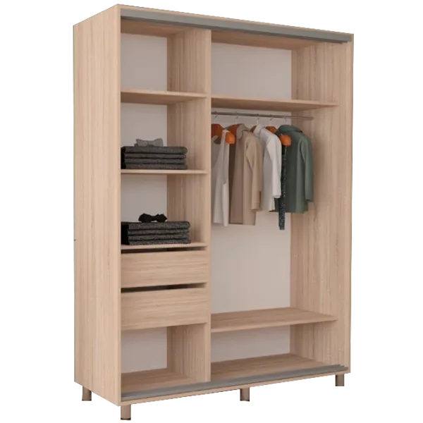 Шкаф cupe Mobildor-Lux ARON 1700 3025 170 x 60см x 220 / LPAL / Дуб Сонома photo 2 Шкаф cupe Mobildor-Lux ARON 1700 3025 170 x 60см x 220 / LPAL / Дуб Сонома photo 2