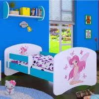 Pat pentru copii Happy Babies Happy Princess 70 x 140 cm/ Placa/ White photo 4