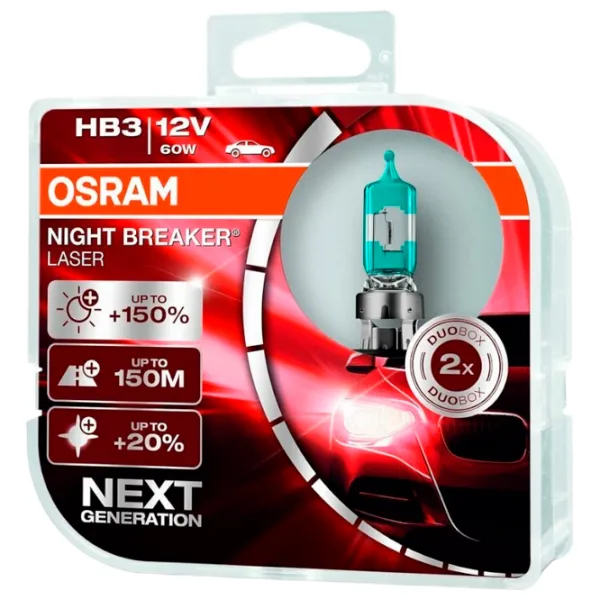 Lampă auto Osram 9005NL Halogen / HB3 / P20d / 60 W /  photo 3 Lampă auto Osram 9005NL Halogen / HB3 / P20d / 60 W /  photo 3