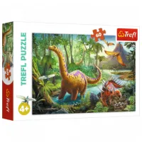 Puzzle 2D Trefl Dinosaur Migration 4+/ Numărul de piese: 60 photo 2