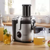 Соковыжималка Bosch MES4000 Центробежная/ 1000 Вт/ Черный Нержавеющая сталь photo 7