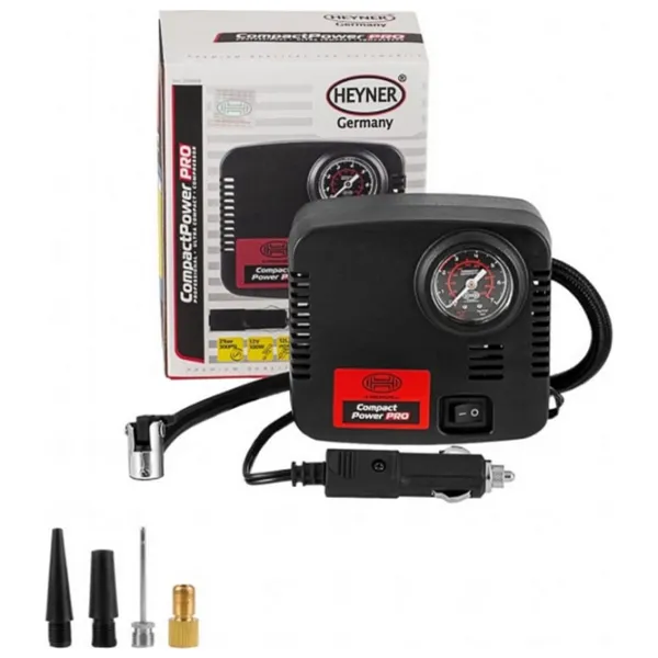 Автомобильный компрессор Heyner Compact Power Pro (237500) 12 л/ мин/ 21 бар photo 5