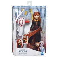 Păpușă Hasbro Frozen 2 Hair Play Anna E7003 prințesă / 5+ photo 4