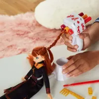 Păpușă Hasbro Frozen 2 Hair Play Anna E7003 prințesă / 5+ photo 5