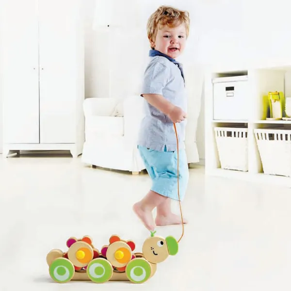 Развивающий набор Hape Walk-a-long Caterpillar E0351A 1+/ Разноцветный photo 4 Развивающий набор Hape Walk-a-long Caterpillar E0351A 1+/ Разноцветный photo 4