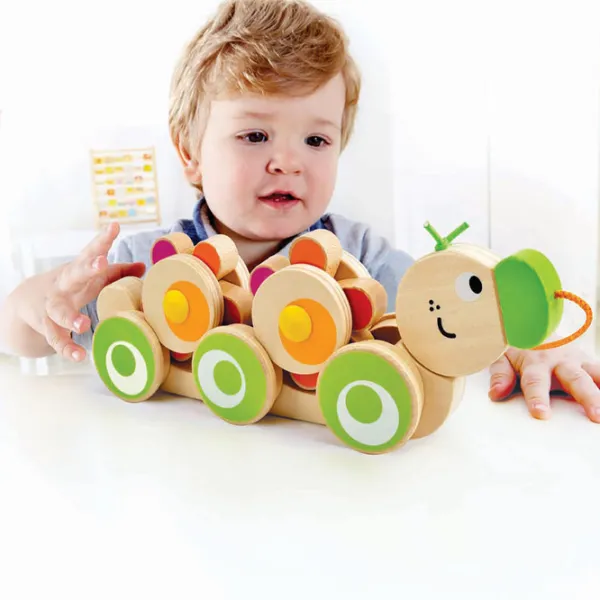Развивающий набор Hape Walk-a-long Caterpillar E0351A 1+/ Разноцветный photo 5 Развивающий набор Hape Walk-a-long Caterpillar E0351A 1+/ Разноцветный photo 5