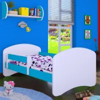 Детская кровать Happy Babies Happy 70 x 140 см/ Щит/ Белый photo 4