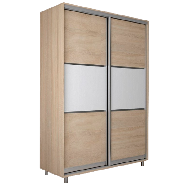 Dulap cupe Mobildor-Lux ARON 1400 K 3025 140 x 60 x 220 / PAL / Stejar Sonoma photo 2