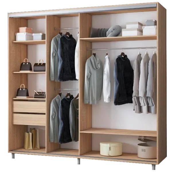 Dulap cupe Mobildor-Lux ARON 2100 K 3025 210 x 60 x 220 / PAL / Stejar Sonoma photo 2