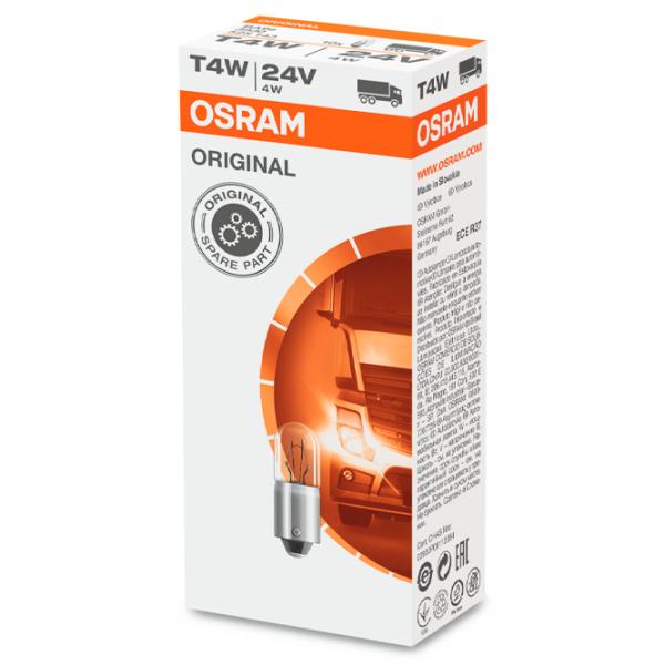 Автомобильная лампа Osram 3930 Накал/ T4W/ BA9S/ 4 Вт/ 35 лм photo 2