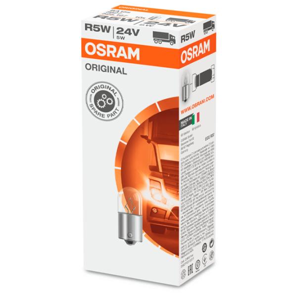 Lampă auto Osram 5627 Incandescentă/ R5W/ BA15s/ 5 W/ 50 lm photo 2 Lampă auto Osram 5627 Incandescentă/ R5W/ BA15s/ 5 W/ 50 lm photo 2