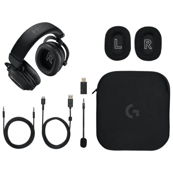 Наушники Logitech G Pro X 2 Черный Беспроводные/ Игровой photo 6
