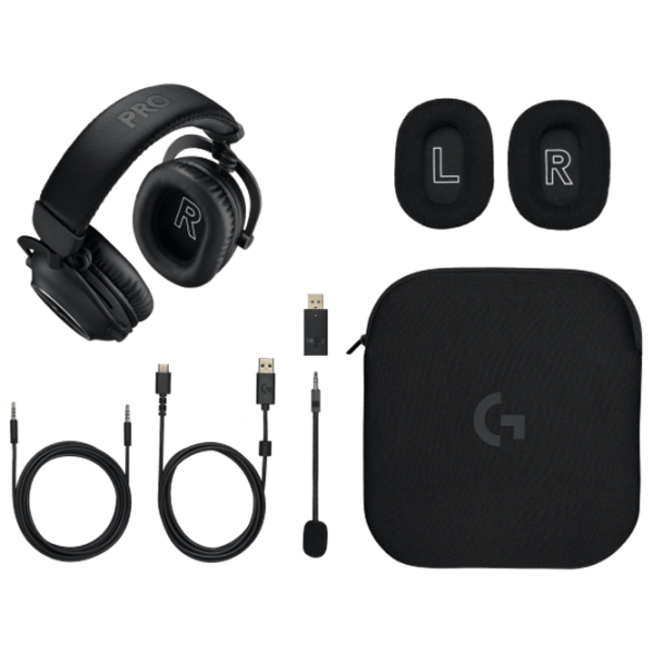 Наушники Logitech G Pro X 2 Черный Беспроводные/ Игровой photo 6