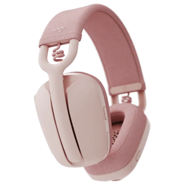 Căști Logitech Zone Vibe 100 Pink Fără fir/ Gaming photo 5
