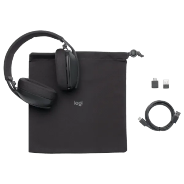 Наушники Logitech Zone Vibe 125 Графитовый Беспроводные/ Игровой photo 6 Наушники Logitech Zone Vibe 125 Графитовый Беспроводные/ Игровой photo 6
