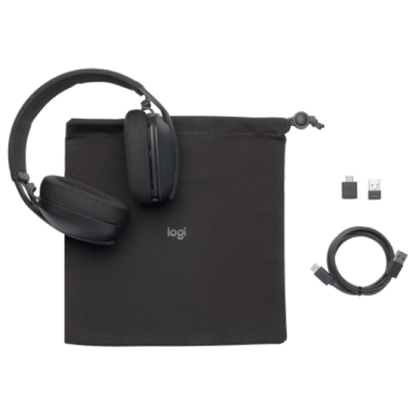 Наушники Logitech Zone Vibe 125 Графитовый Беспроводные/ Игровой photo 6 Наушники Logitech Zone Vibe 125 Графитовый Беспроводные/ Игровой photo 6