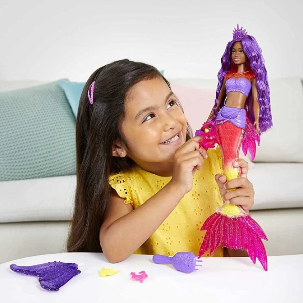 Кукла Barbie Mermaid Power HHG53 русалка/ 3+ photo 7 Кукла Barbie Mermaid Power HHG53 русалка/ 3+ photo 7