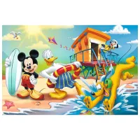 Puzzle 2D Trefl Interesting Day for Mickey and Friends 3+/ Numărul de piese: 60 photo 2