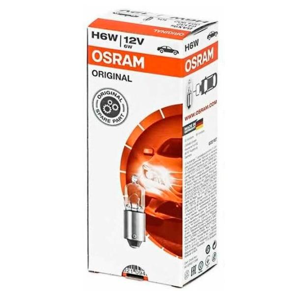 Автомобильная лампа Osram 64132 Галоген/ H6W/ BAX9s/ 6 Вт/ 125лм photo 2 Автомобильная лампа Osram 64132 Галоген/ H6W/ BAX9s/ 6 Вт/ 125лм photo 2