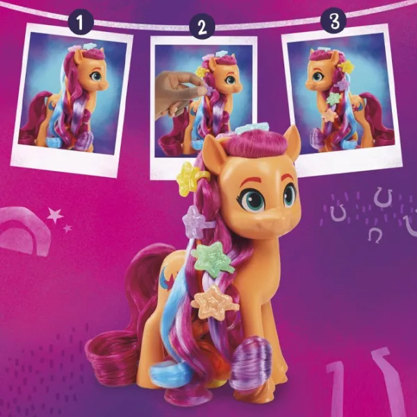 Figurină Hasbro My little pony Sunny StarScout Rainbow Hair 5+/ Multicolor photo 6 Figurină Hasbro My little pony Sunny StarScout Rainbow Hair 5+/ Multicolor photo 6