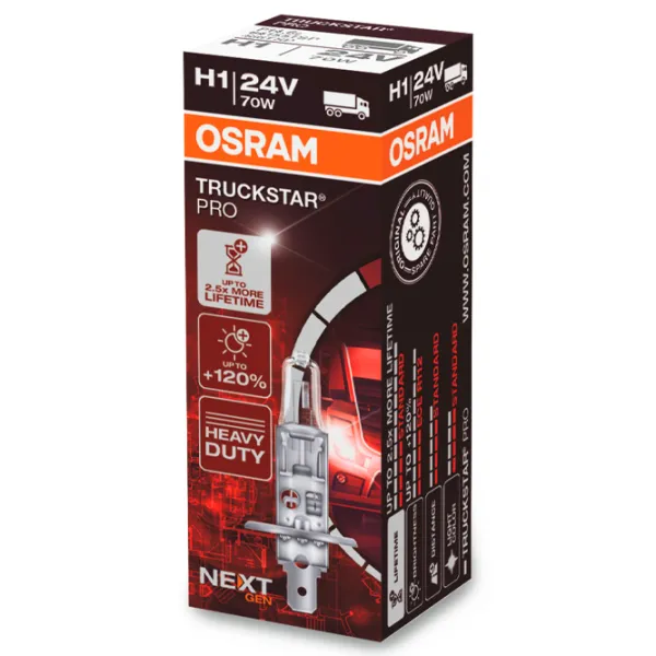 Автомобильная лампа Osram 64155TSP Галоген/ H1/ P14.5s/ 70 Вт/ 1900лм photo 4 Автомобильная лампа Osram 64155TSP Галоген/ H1/ P14.5s/ 70 Вт/ 1900лм photo 4