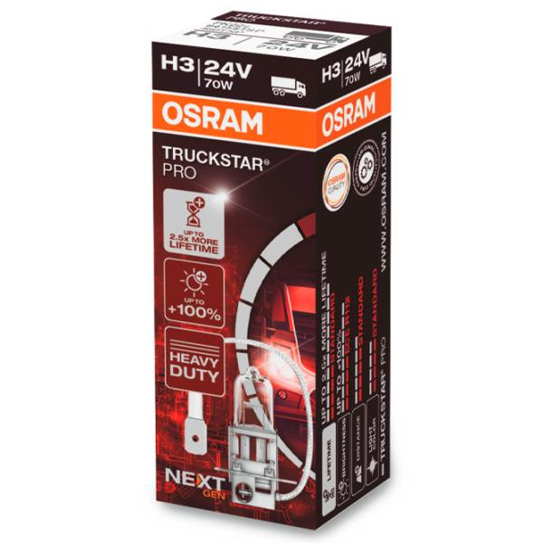Автомобильная лампа Osram 64156TSP Галоген/ H3/ PK22s/ 70 Вт/ 1750лм photo 2 Автомобильная лампа Osram 64156TSP Галоген/ H3/ PK22s/ 70 Вт/ 1750лм photo 2