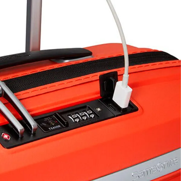 Чемодан Samsonite Upscape Spinner Expandable 114л/ Оранжевый photo 7