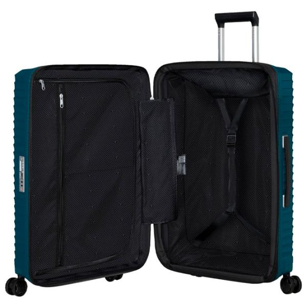 Чемодан Samsonite Upscape Spinner Expandable 83л/ Petrol Синий photo 7 Чемодан Samsonite Upscape Spinner Expandable 83л/ Petrol Синий photo 7