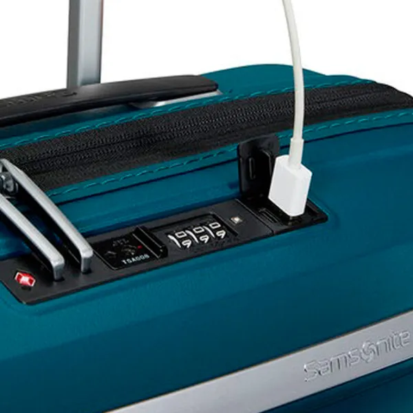 Чемодан Samsonite Upscape Spinner Expandable 83л/ Petrol Синий photo 10 Чемодан Samsonite Upscape Spinner Expandable 83л/ Petrol Синий photo 10
