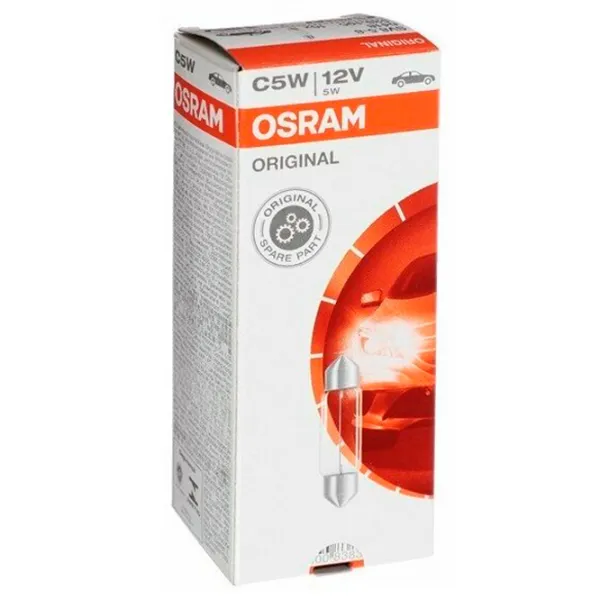 Автомобильная лампа Osram 6418 Накал/ C5W/ SV8.5-8/ 5 Вт/ 45 лм photo 2 Автомобильная лампа Osram 6418 Накал/ C5W/ SV8.5-8/ 5 Вт/ 45 лм photo 2