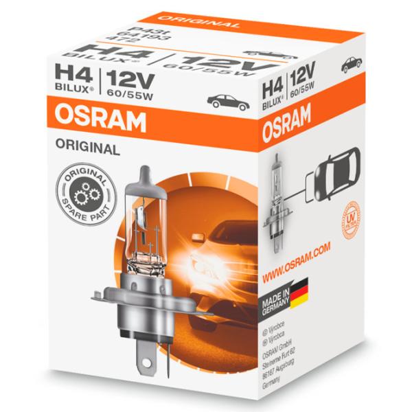 Автомобильная лампа Osram 64193 Галоген/ H4/ P43t/ 60 - 55 Вт/ 1650лм photo 2
