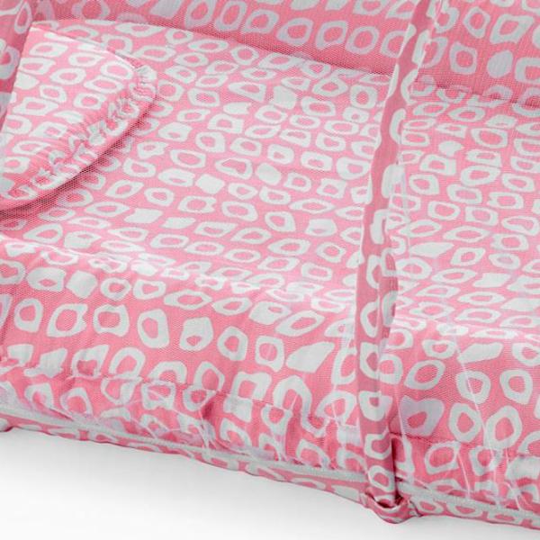 Babynest BabyJem Sleep Safe () Bumbac/ Pink photo 2 Babynest BabyJem Sleep Safe () Bumbac/ Pink photo 2