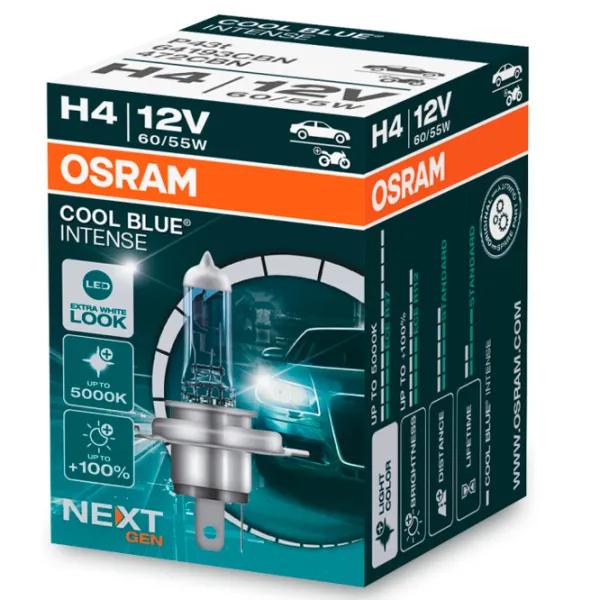 Lampă auto Osram 64193CBI Halogen/ H4/ P43t/ 55 W/ 1650lm photo 2