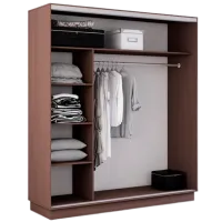 Dulap cupe Mobildor-Lux Fox 1800 2226 180 x 60 x 220 / PAL / Wenghe photo 2