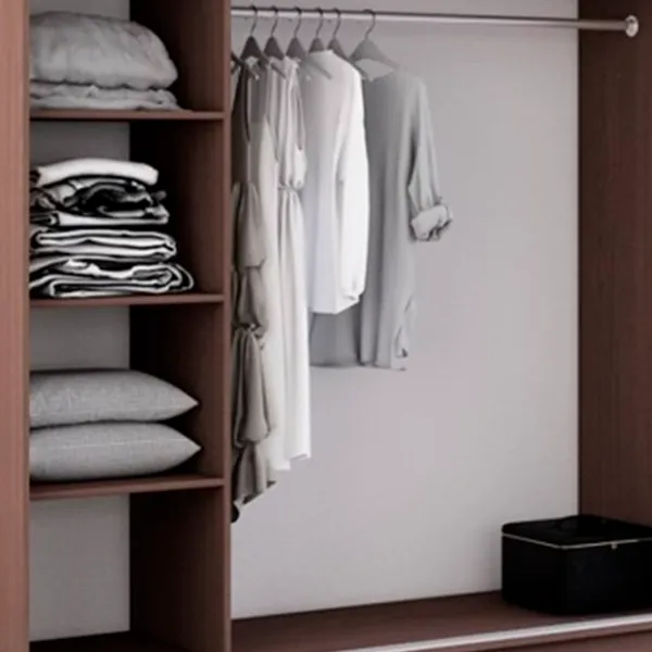 Dulap cupe Mobildor-Lux Fox 1800 2226 180 x 60 x 220 / PAL / Wenghe photo 3