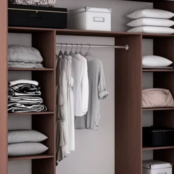 Dulap cupe Mobildor-Lux Fox 1900 2226 190 x 60 x 220 / PAL / Wenghe photo 3