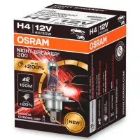 Автомобильная лампа Osram 64193NB200 Галоген/ H4/ P43t/ 60 - 55 Вт/ 1650лм photo 2