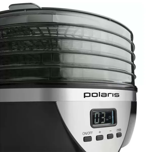 Uscător de fructe și legume Polaris PFD2605D 350 W/ Black photo 3